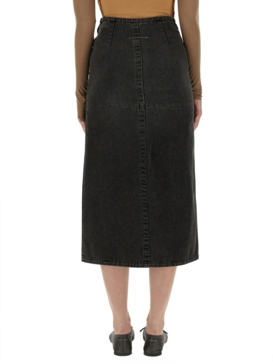  MM6 메종마르지엘라 데님 스커트 S62ME0009 M30009859 Grey - MM6 MAISON MARGIELA
