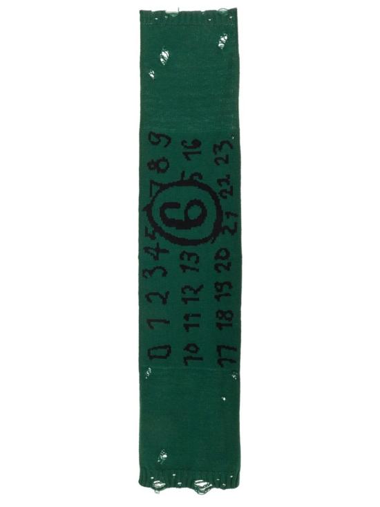  MM6 메종마르지엘라 머플러/스카프 S62TE0052 M13074002J Green