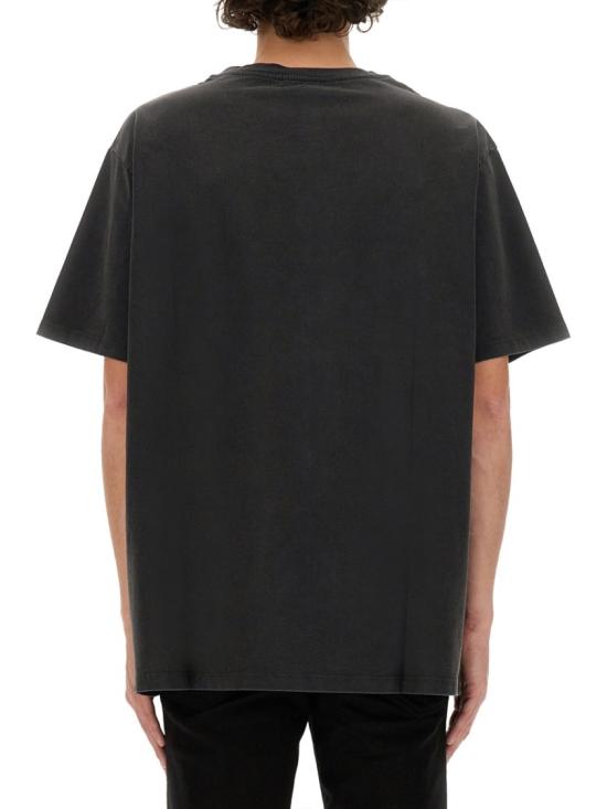  발망 반팔 티셔츠 DH1EG010BC72 YGD Black - BALMAIN