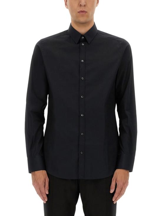 25FW 돌체앤가바나 마티니 코튼 셔츠 G5EJ1T FU5U8N0000 Black