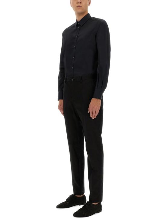 25FW 돌체앤가바나 마티니 코튼 셔츠 G5EJ1T FU5U8N0000 Black - DOLCE & GABBANA