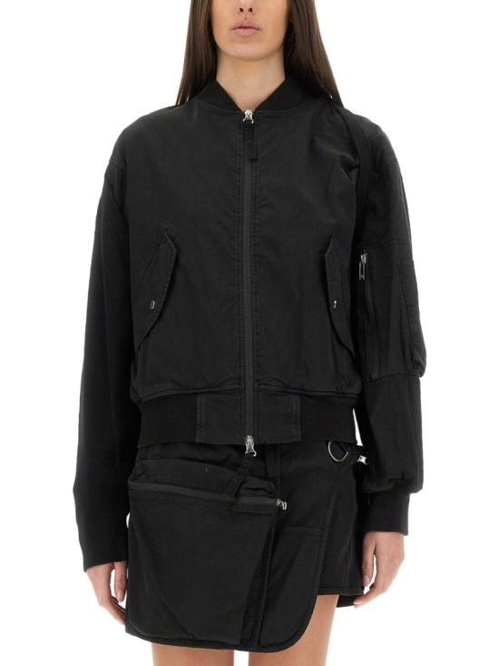  헬무트랭 봄버 자켓 P03HW102 001 Black
