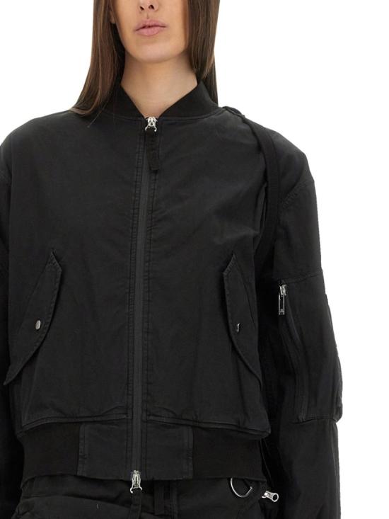  헬무트랭 봄버 자켓 P03HW102 001 Black - HELMUT LANG