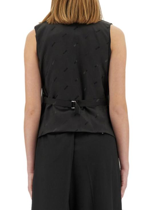 25SS 모스키노 베스트 10030418 0555 Black - MOSCHINO