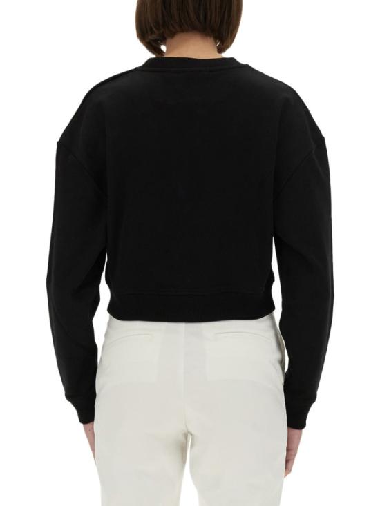 25FW 발망 탑 EF1JQ002BB02 EAB Black - BALMAIN