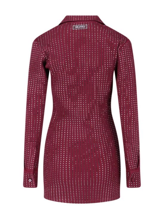 25FW 디 아티코 원피스 251WCA00456 JJJ051TR114 Burgundy - THE ATTICO