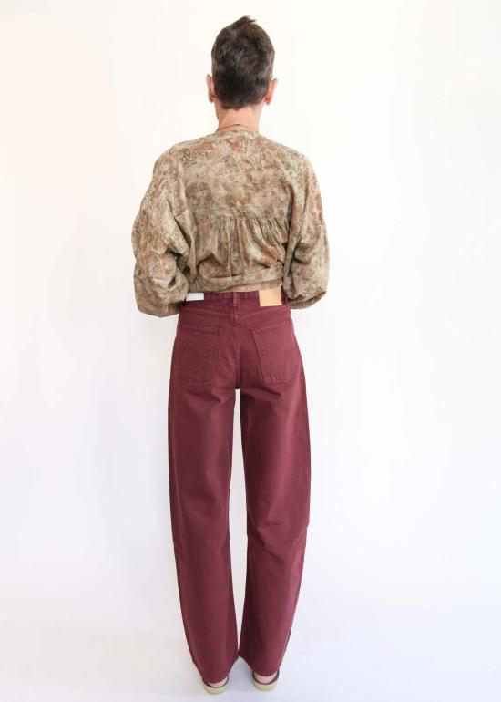  Auntie Oti 블라우스 에코프린트 퍼피 - OTHER BRANDS