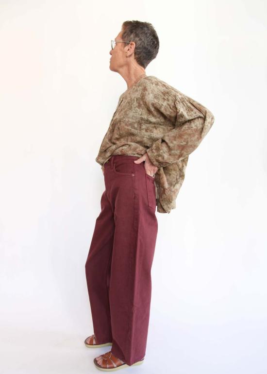  Auntie Oti 블라우스 에코프린트 퍼피 - OTHER BRANDS