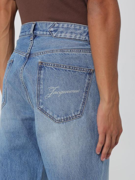 25FW 자크뮈스 데님 팬츠 PAM00028AD00038 33C Blue - JACQUEMUS