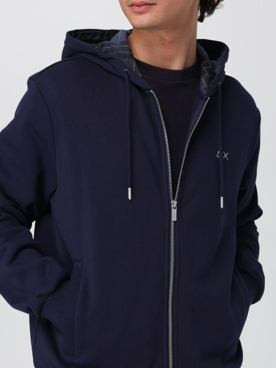 25FW 썬 68 긴팔 티셔츠 F45124 07 Navy - SUN 68