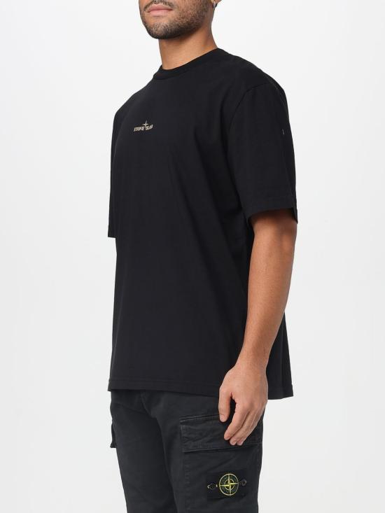 25FW 스톤 아일랜드 반팔 티셔츠 2100037S0197 V0029 Black - STONE ISLAND