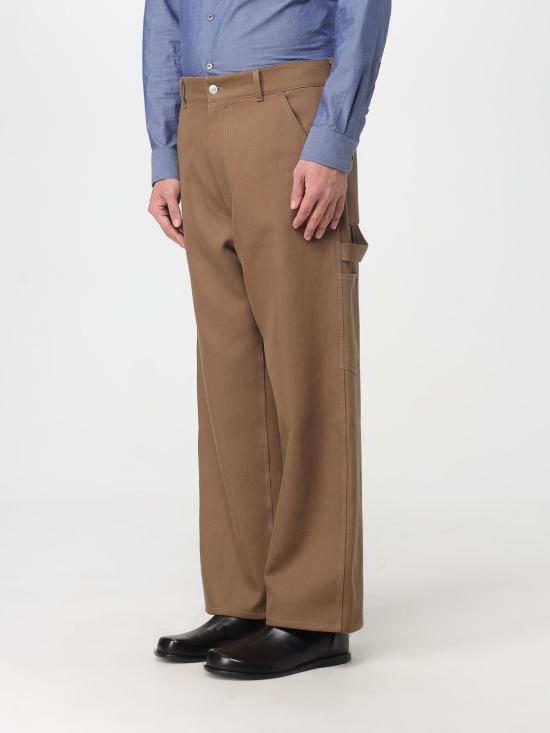 25FW 모스키노 스트레이트 팬츠 03025215 1145 Brown - MOSCHINO