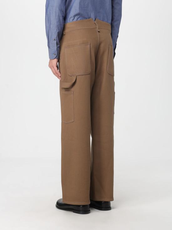 25FW 모스키노 스트레이트 팬츠 03025215 1145 Brown - MOSCHINO