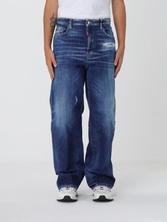 25FW 디스퀘어드2 데님 팬츠 S74LB1730S30872 420 Blue