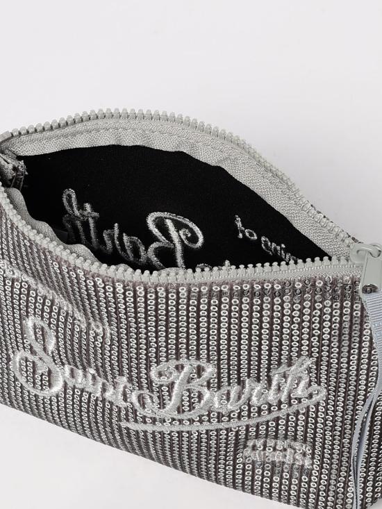 25FW 세인트바쓰 클러치/파우치 ALI0030 AR EMB 03507I Silver - MC2 SAINT BARTH