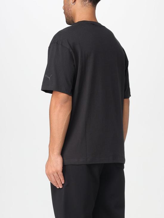 25FW 푸마 반팔 티셔츠 633771 01 Black - PUMA