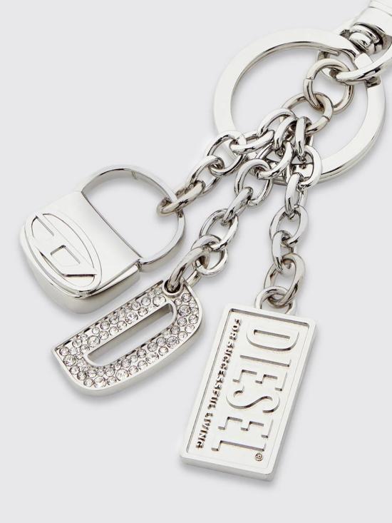 25FW 디젤 키링 X10209P6471 HA060 Silver - DIESEL