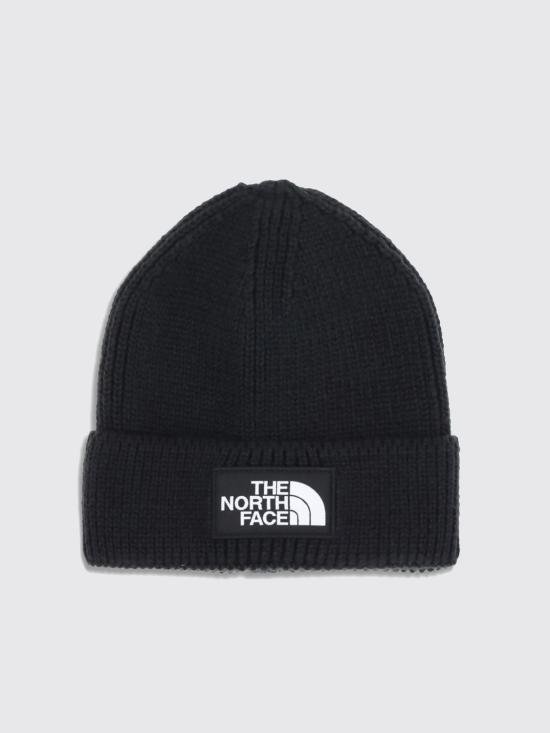 25FW 노스페이스 TNF 로고 박스 커프드 비니  NF0A8CHEJK31 JK31 Black