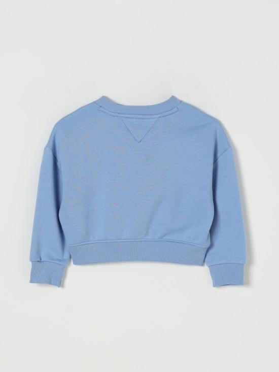 25FW [키즈] 타미힐피거 풀오버 KG0KG08686 C14 White - TOMMY HILFIGER