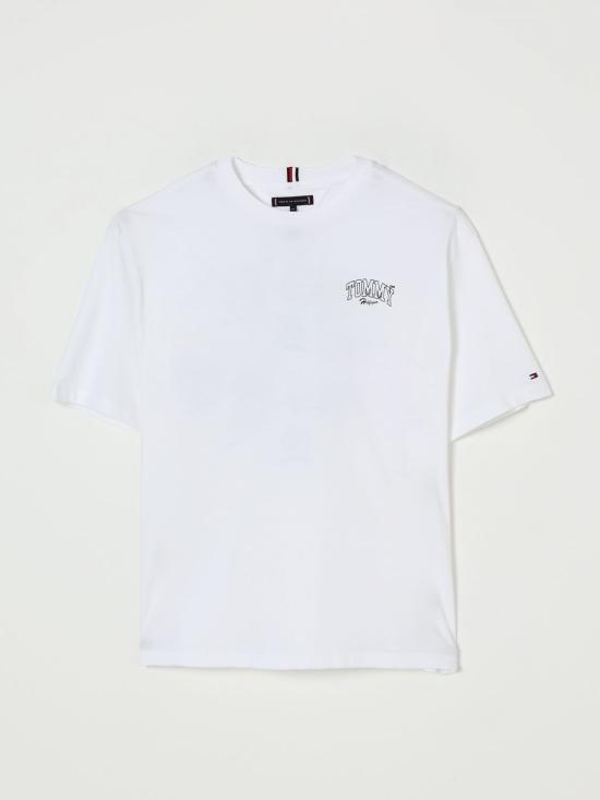 25FW [키즈] 타미힐피거 티셔츠 KB0KB09720 YBR White