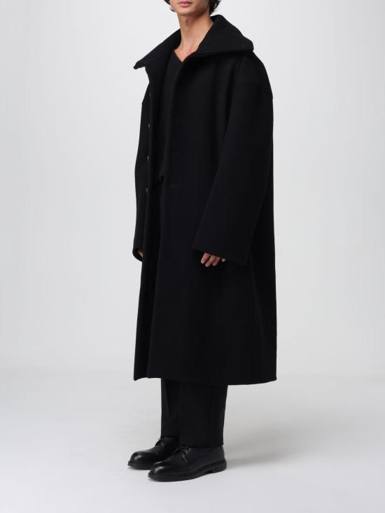 25FW 릭 오웬스 코트 RR02E1900WSF 09 Black - RICK OWENS