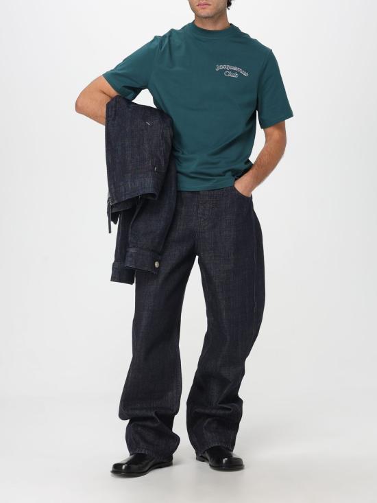 25FW 자크뮈스 데님 팬츠 PAM00053AD00036 390 Blue - JACQUEMUS