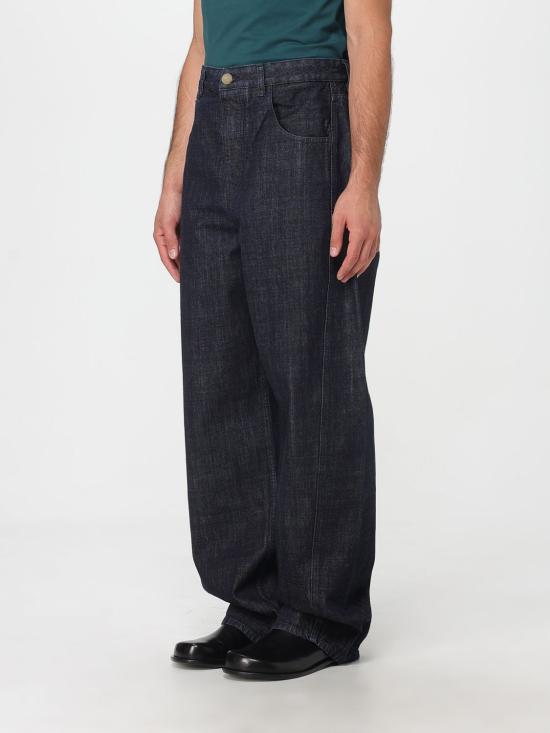 25FW 자크뮈스 데님 팬츠 PAM00053AD00036 390 Blue - JACQUEMUS