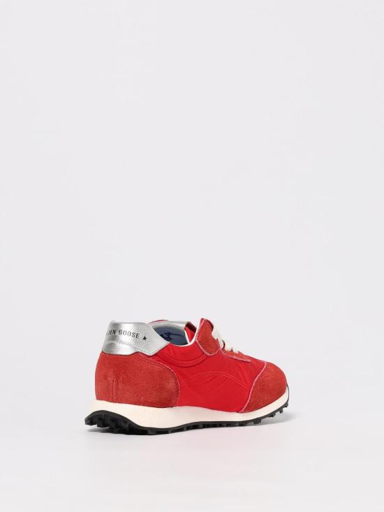 25FW [키즈] 골든구스 스니커즈 GYF00335F00745540399 Red - GOLDEN GOOSE