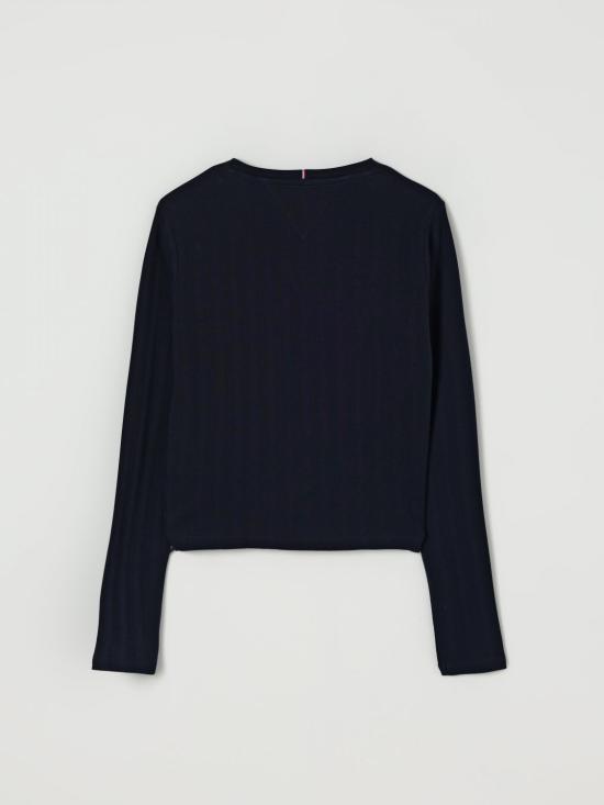 25FW [키즈] 타미힐피거 풀오버 KG0KG08631 C1G Blue - TOMMY HILFIGER