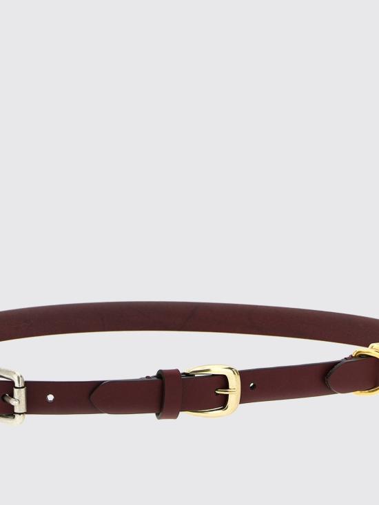 25FW 에트로 레귤러 벨트 WP3B0052AP399 R0108 Burgundy - ETRO