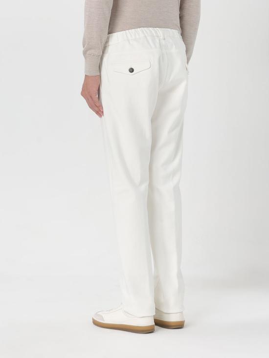 25FW 일레븐티 트레이닝/조거 팬츠 X75PANB21PAN28031 01A White - ELEVENTY