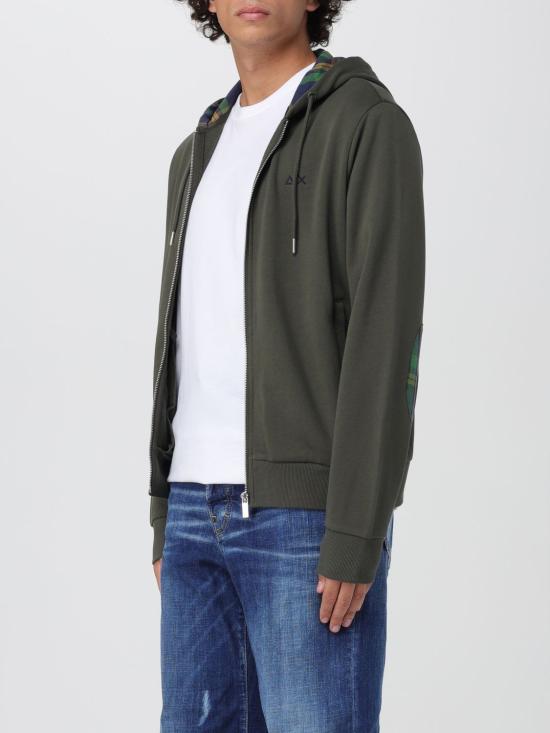 25FW 썬 68 긴팔 티셔츠 F45124 74 Military - SUN 68