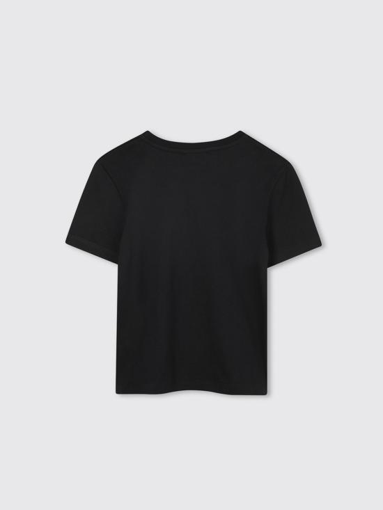 25FW [키즈] 랑방 티셔츠 N30251 09B Black - LANVIN