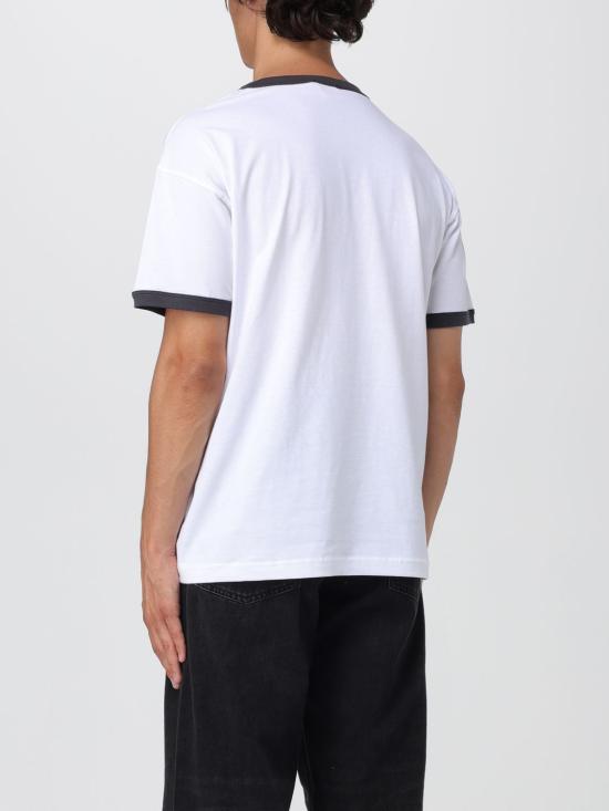 25FW 디젤 반팔 티셔츠 A196390PLATNORM 100 White - DIESEL