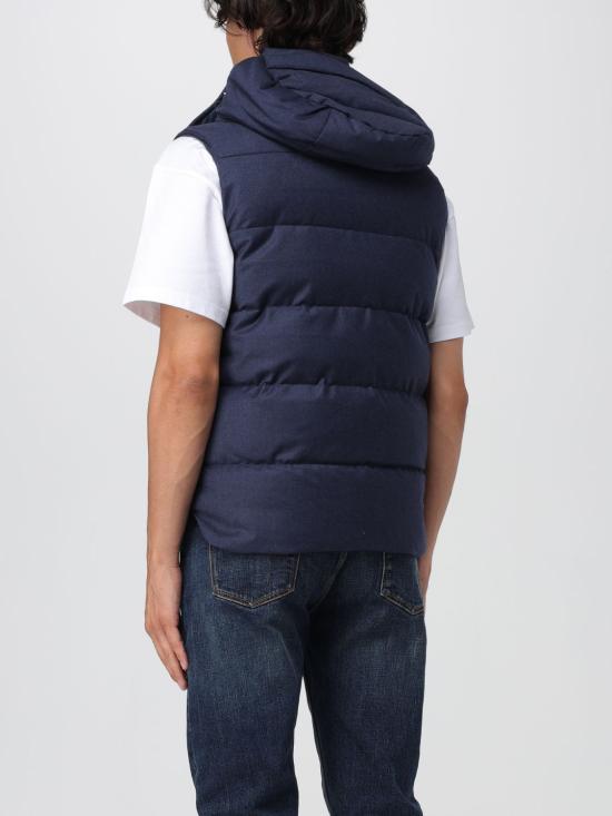 25FW 무레르 베스트 MOUGI100180 U0499 Denim - MOORER