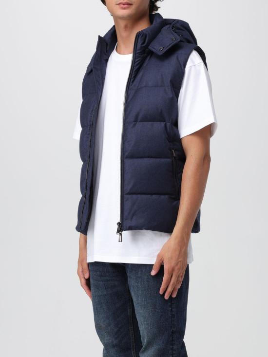 25FW 무레르 베스트 MOUGI100180 U0499 Denim - MOORER