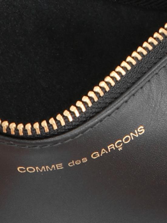 25FW 꼼데가르송 휴즈 로고 파우치 지갑 SA8100HL Black - COMME DES GARCONS