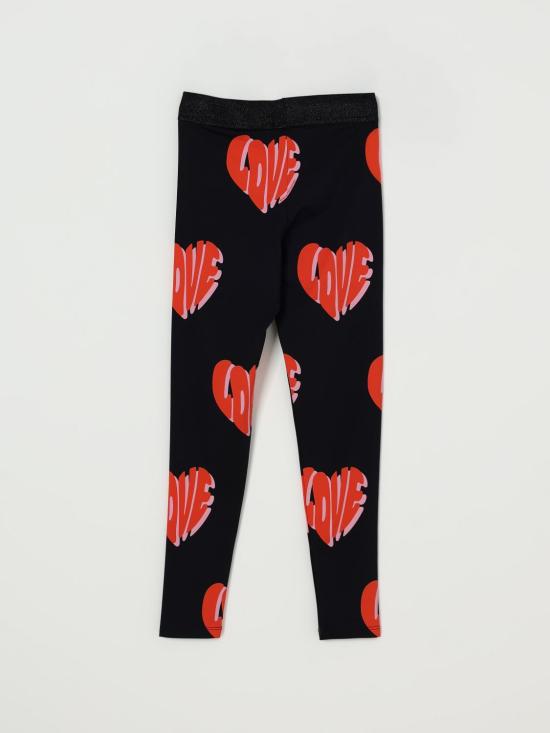 25FW [키즈] 스텔라 맥카트니 트레이닝/조거 팬츠 TX6C80Z3043 930MC Black - STELLA MCCARTNEY