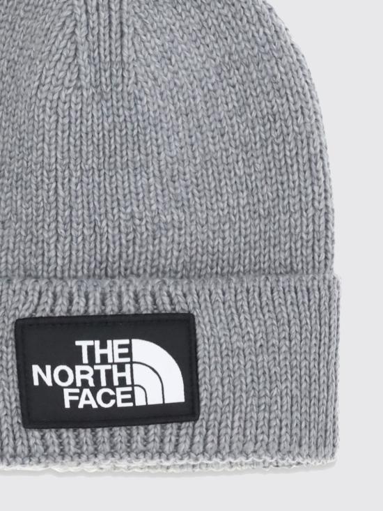 25FW 노스페이스 TNF 로고 박스 커프드 비니  NF0A8CHEDYY1 DYY1 Grey - NORTH FACE
