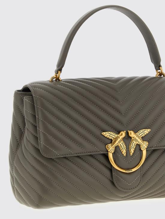 25FW 핑코 토트백 100042A0GK K33Q Grey - PINKO