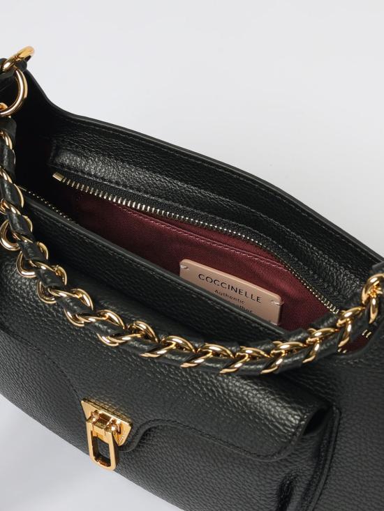 26SS 코치넬리 숄더백 E1TFK120101 001 Black - COCCINELLE