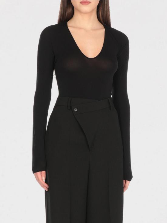 25FW 월포드 긴팔 티셔츠 79291 7005 Black