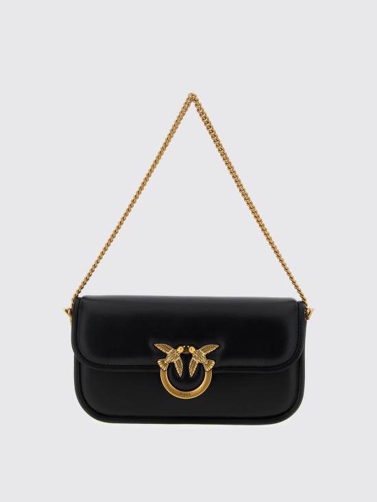 25FW 핑코 숄더백 105083A26L Z99Q Black