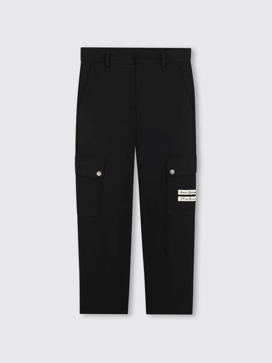 25FW [키즈] 지방시 트레이닝/조거 팬츠 H30927 09B Black