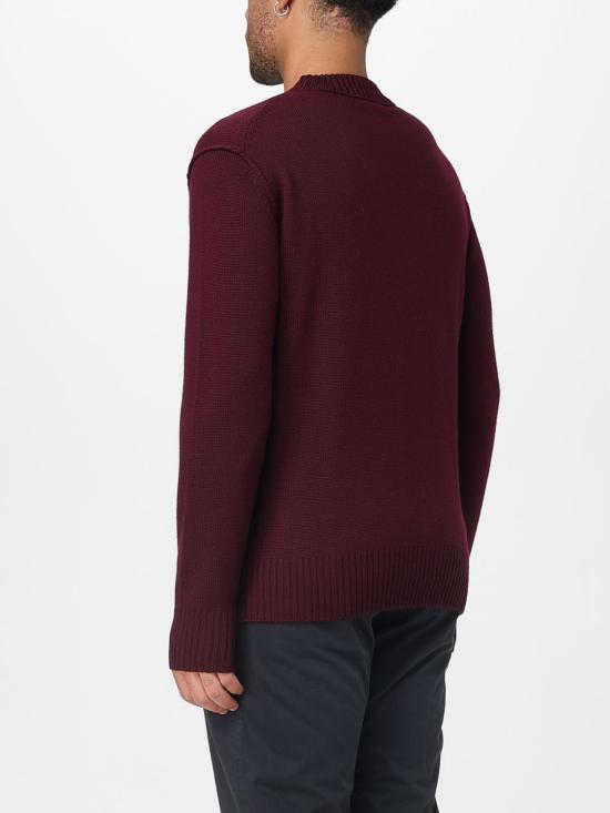 25FW 파올로페코라 스웨터 A051F009 7635 Burgundy - PAOLO PECORA
