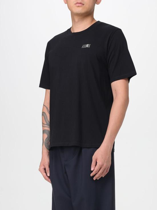 25FW MM6 메종마르지엘라 반팔 티셔츠 SH2GC0031M20048 900 Black - MM6 MAISON MARGIELA