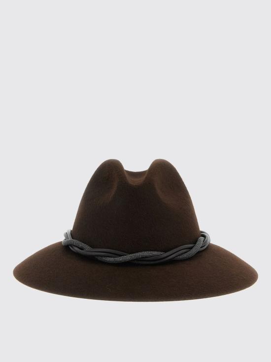 25FW 브루넬로 쿠치넬리 버킷햇 MCAP90031 CKM22 Brown