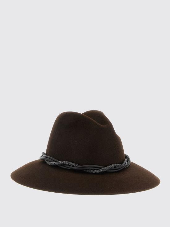 25FW 브루넬로 쿠치넬리 버킷햇 MCAP90031 CKM22 Brown - BRUNELLO CUCINELLI