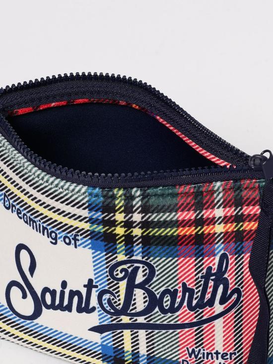 25FW 세인트바쓰 클러치/파우치 ALI0002 TARTAN TRTN10 00154I Red - MC2 SAINT BARTH