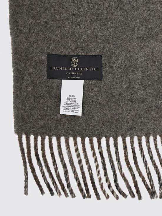 25FW 브루넬로 쿠치넬리 머플러/스카프 MSCDAGW84 CDV55 Beige - BRUNELLO CUCINELLI